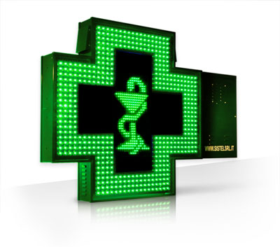Croce LED Caduceo 90
