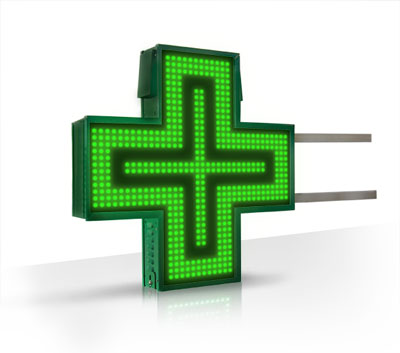 Croce LED Farmacia Easy70