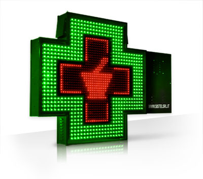 Croce LED Graphic90 Telecomando