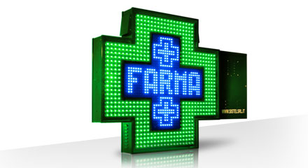 Croce LED Farmaci