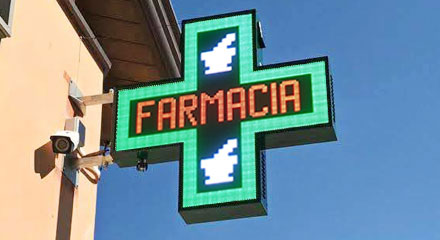 Croce LED grafica Croce LED grafica