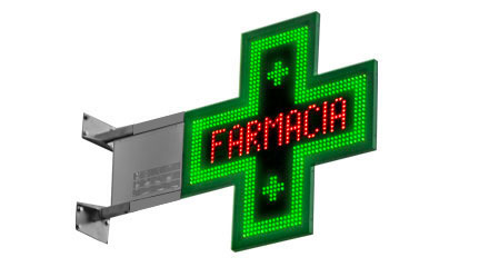 Croce LED Sottile Slim90 Farmacia