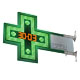 Croce SlimClock700 con orologio LED ambra