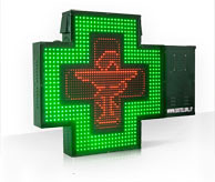 Croce a LED Farmacia