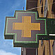 Croce Farmacia con Corona Esterna Graphic90