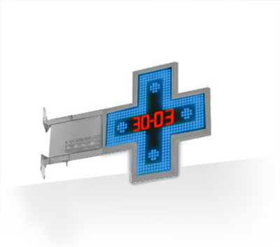 Croce Parafarmacia Slim 700 con LED Blu