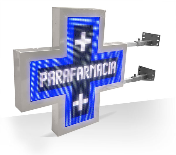 Croce LED Parafarmacia PUnica90 P8