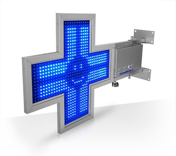 Croce LED Parafarmacia PSlim70 Grafica