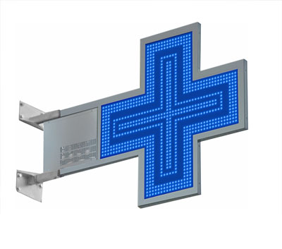 Croce Parafarmacia Slim90 blu Linear