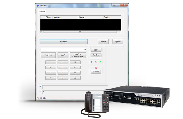 SIPView, Terminale Braille e Sintesi Vocale per MITEL® 5550 IP